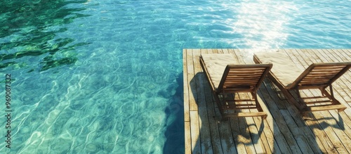 Sun tranquil waters and dec...