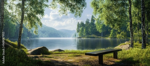 lovely scenery during a bre...