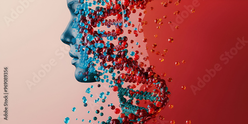 DNA Identity, Molecular Mind, Genetic Imprint, Human Code, Fragmented Genome

