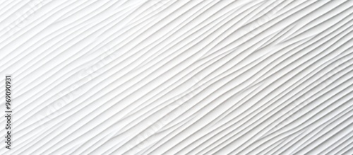 Embossed white paper featur...