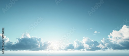 clear sky. with copy space ...