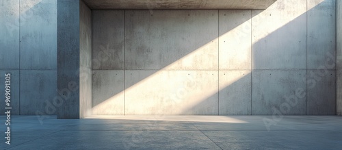 Precast Concrete Access Shafts. with copy space image. Place for adding text or design