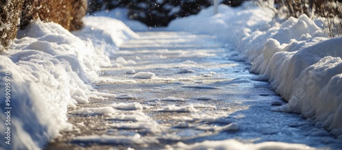 When should you remove snow...