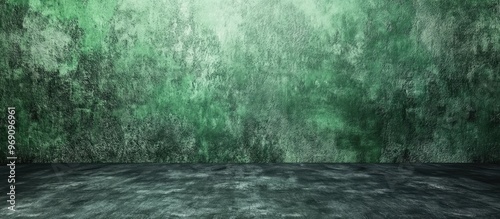 A black and green wall back...