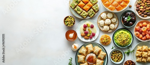 Baklava halva rahat lokum s...