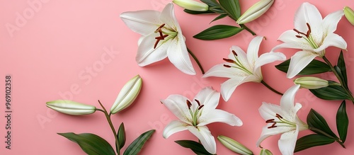 Flower arrangement Lily flo...