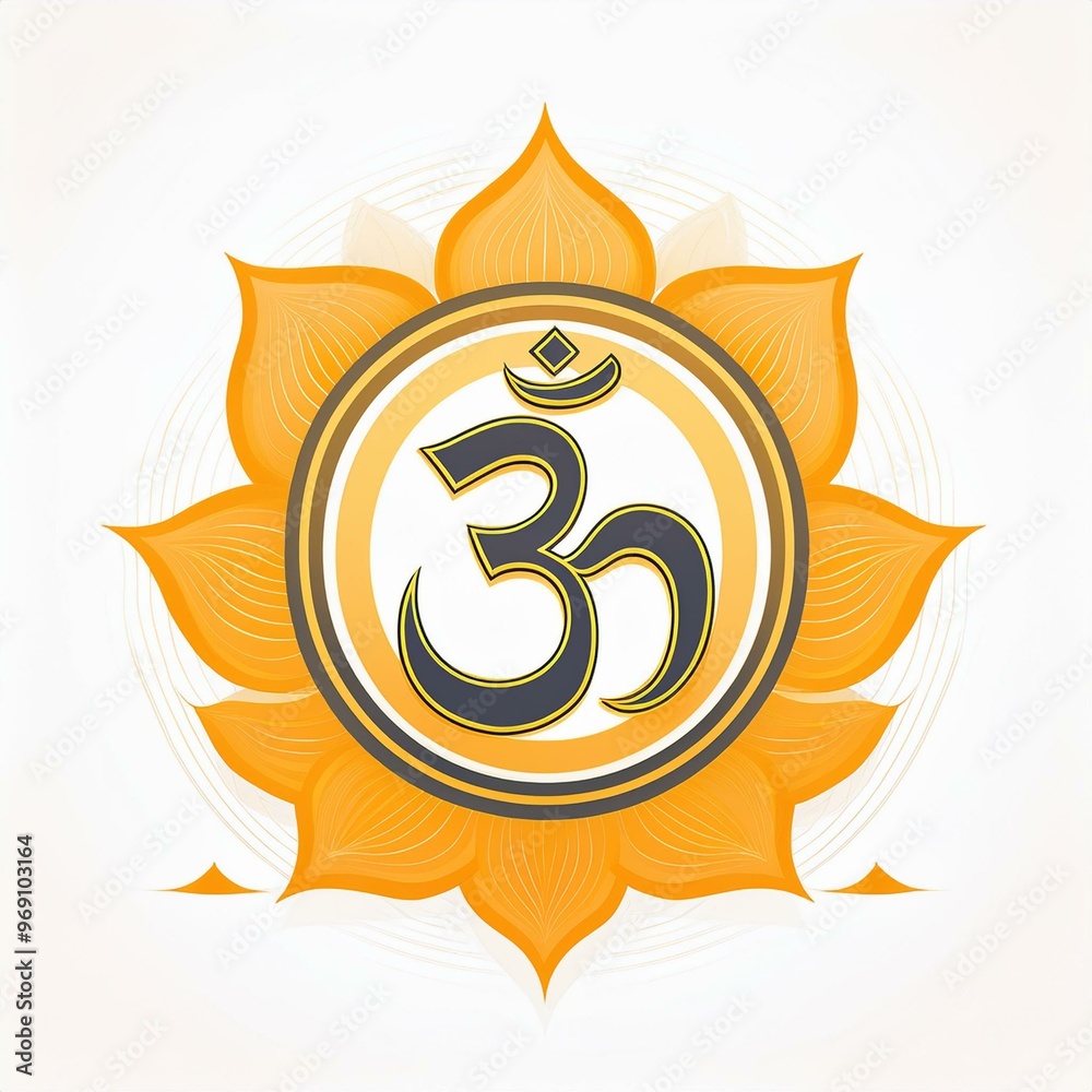 Om or Aum sign and symbol of hinduism Om or Aum sign and symbol of hinduism