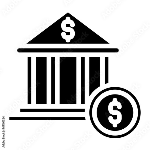bank building icon 