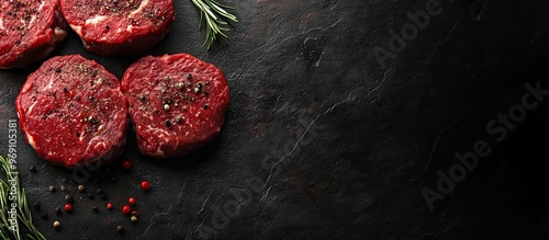 Meat for burgers grilling b...