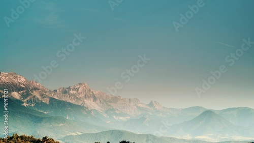 Summer Mountain View,  L'obiou In Alps, France.
 photo