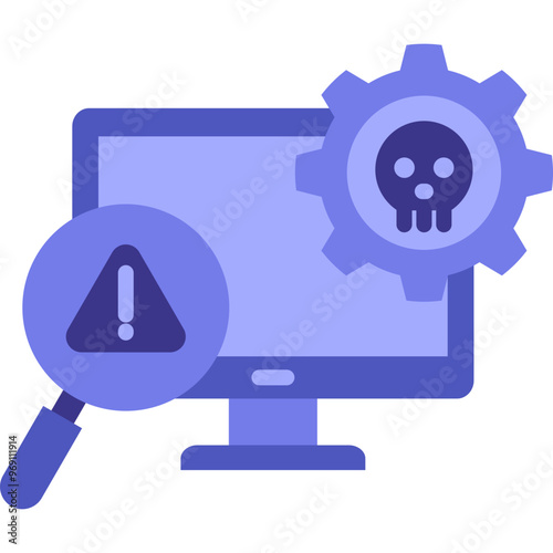 Malicious Software Icon