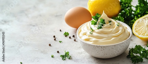 Mayonnaise made with cookin...