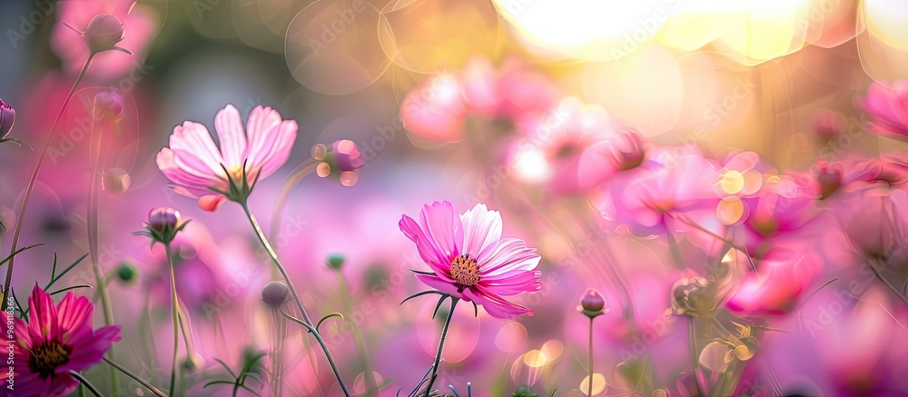 Fototapeta premium blooms. with copy space image. Place for adding text or design