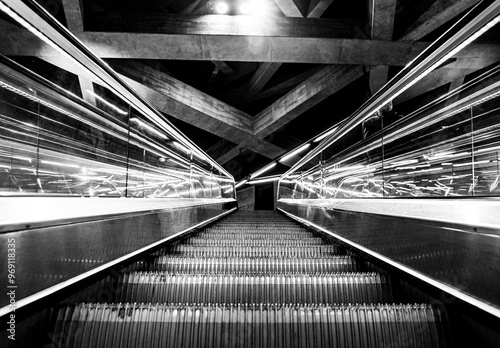 Photography Budapest metro Architecture
