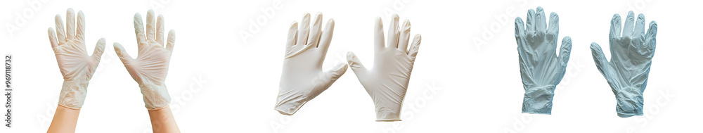 Obraz premium hand, glove, isolated, gloves, hands, finger, palm, 