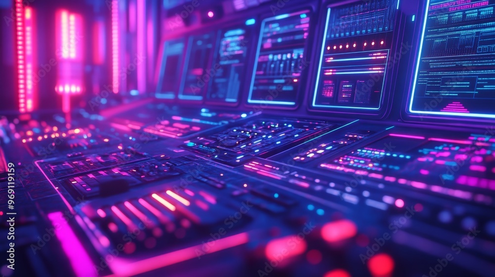 Neon Control Panel. Neon Control Panel.