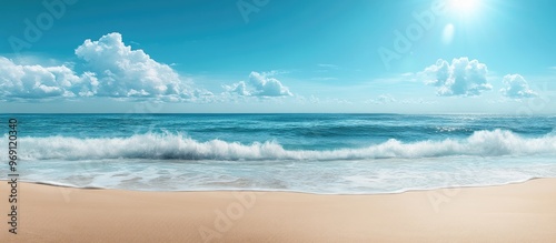 Stunning beach featuring wh...