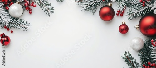 Christmas holiday on a whit...