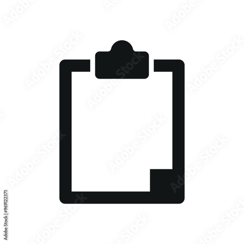 Clipboard stationery icon vector design templates simple and modern