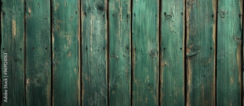 Green wood texture panel backdrop. with copy space image. Place for adding text or design