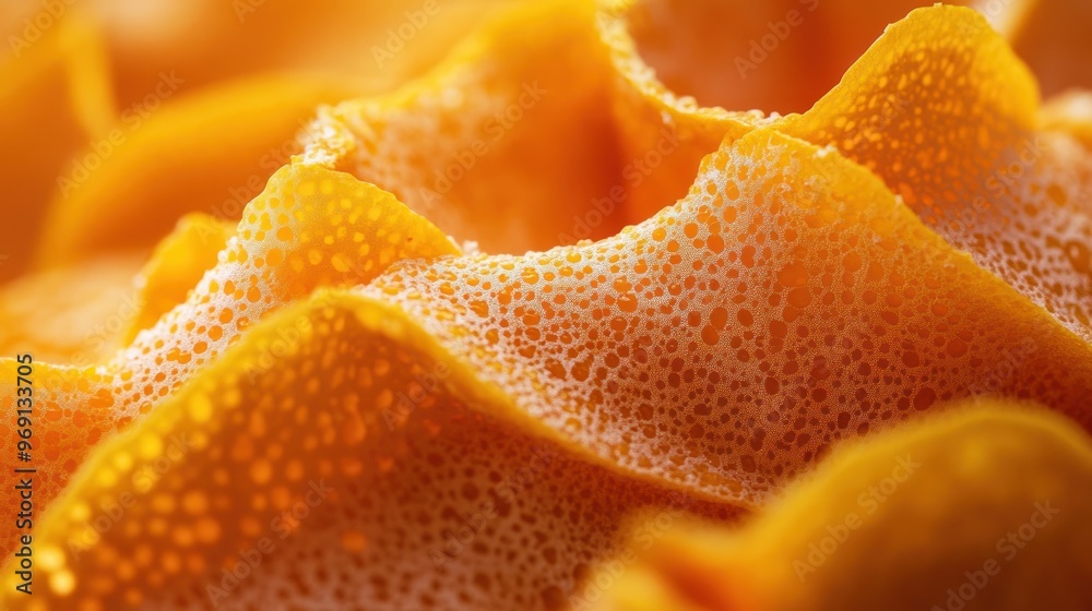 Close-up of textured orange fabric resembling natural elements. Close-up of textured orange fabric resembling natural elements.