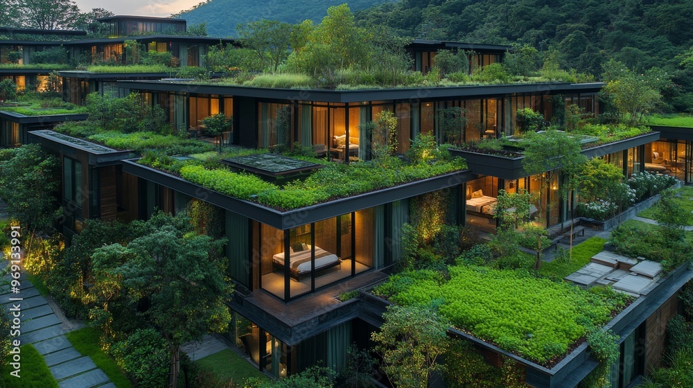 Green Roof Architecture. Green Roof Architecture.