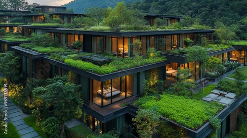 Green Roof Architecture.