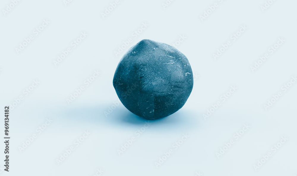 blue stone with shadow. sphere background blue stone with shadow. sphere background