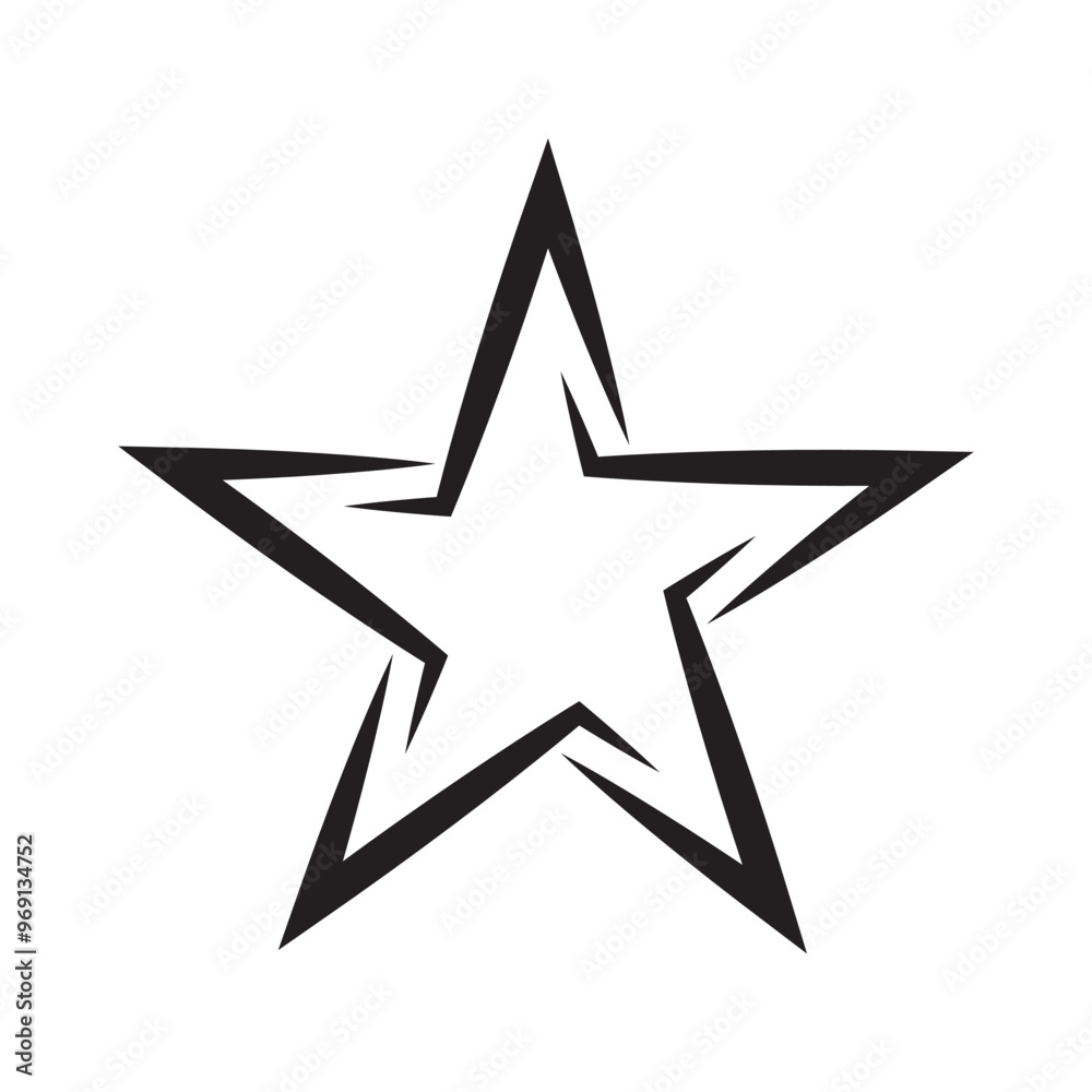 star vector logo. single star icon. star vector logo. single star icon.