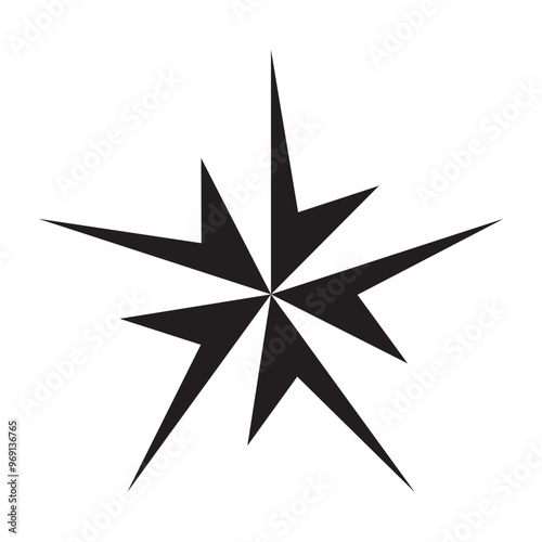 Wallpaper Mural star vector logo. single star icon. Torontodigital.ca