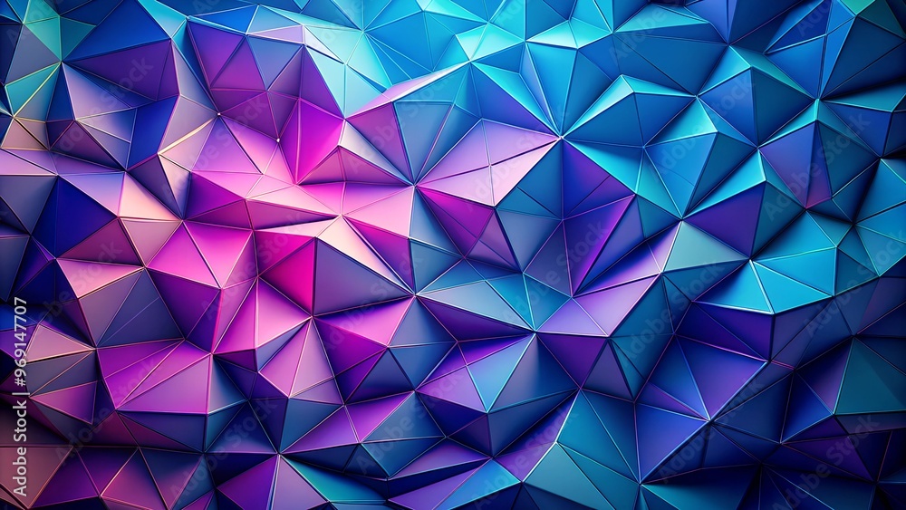 Background with digital abstract elements imitating a grid