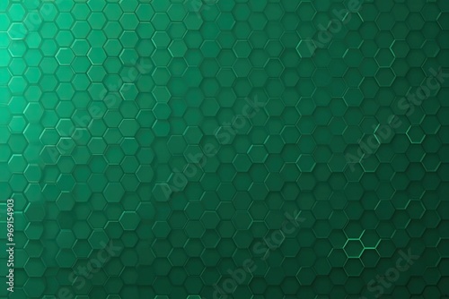 Vibrant Emerald Green Abstract Hexagonal Patterns for Futuristic Tech Wallpaper and Screen Backgrounds