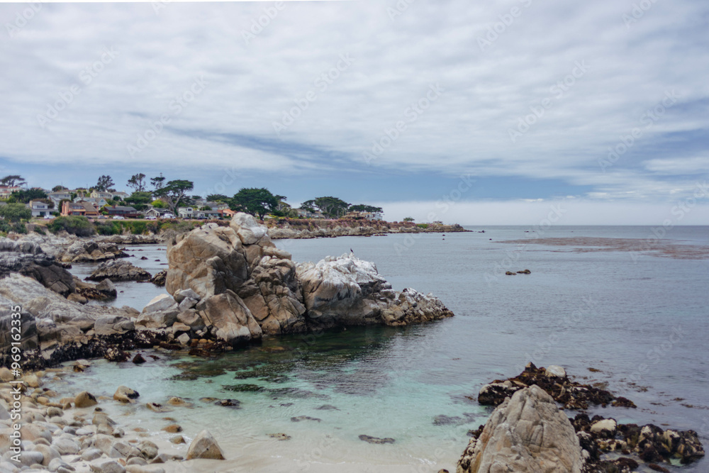 Obraz premium rocks and ocean