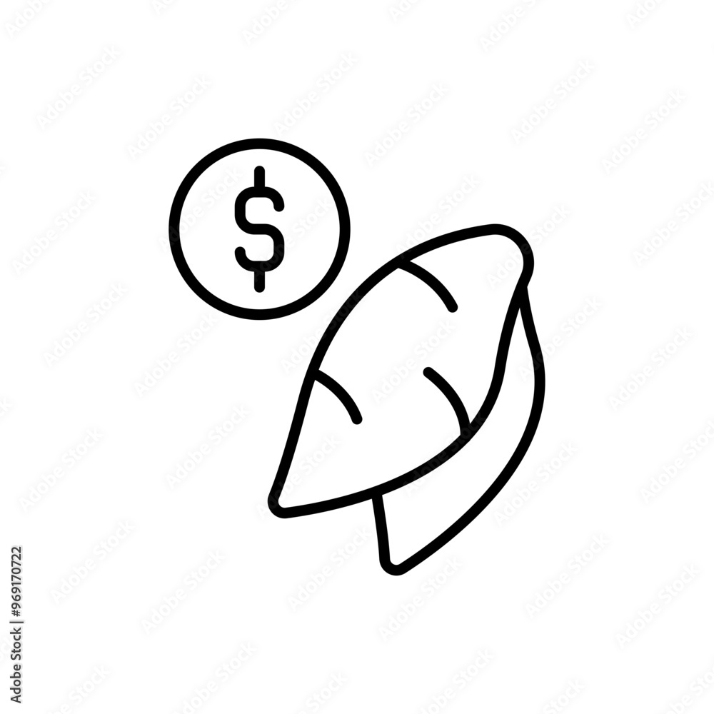 Cassava price outline icons, minimalist vector illustration ,simple transparent graphic element .Isolated on white background Cassava price outline icons, minimalist vector illustration ,simple transparent graphic element .Isolated on white background
