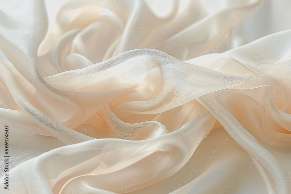 Obraz premium A plain peach beige background with a soft, even tone.