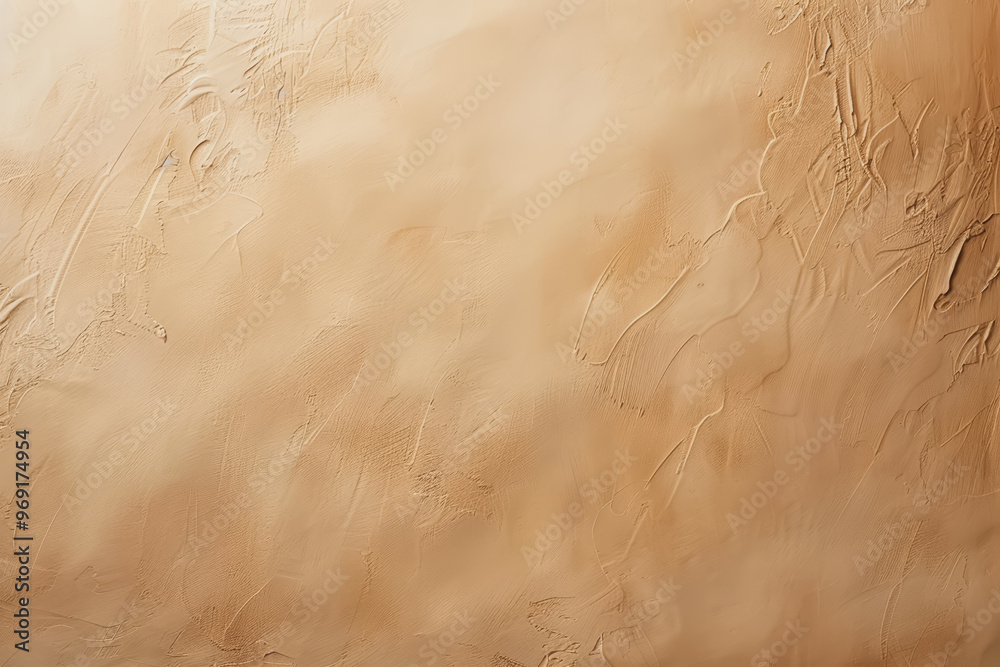 Obraz premium A plain peach beige background with a soft, even tone.