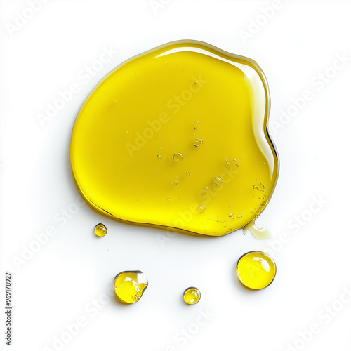 Puddle of Virgin Olive Oil
