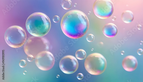 bubbles in the air