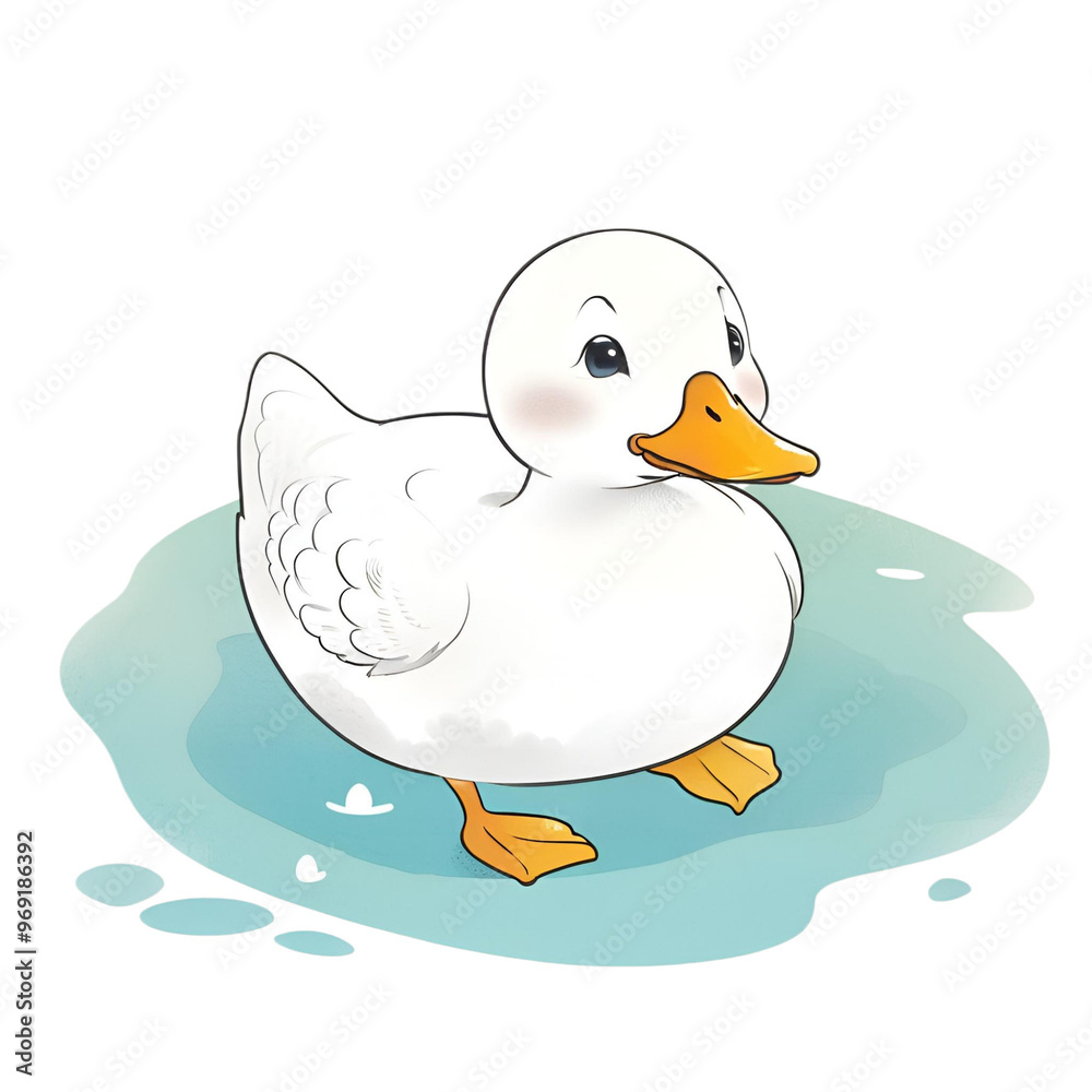 duck in the water duck in the water