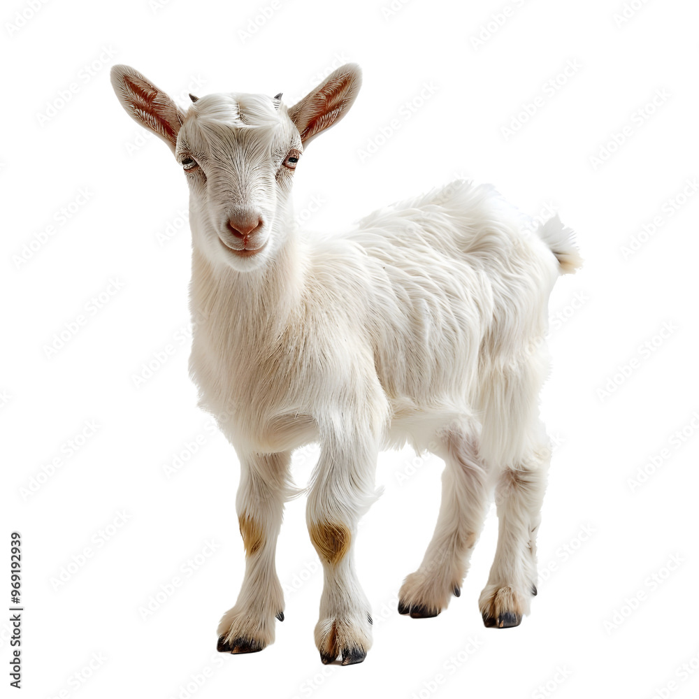goat cut out transparent isolated on white background, PNG image goat cut out transparent isolated on white background, PNG image