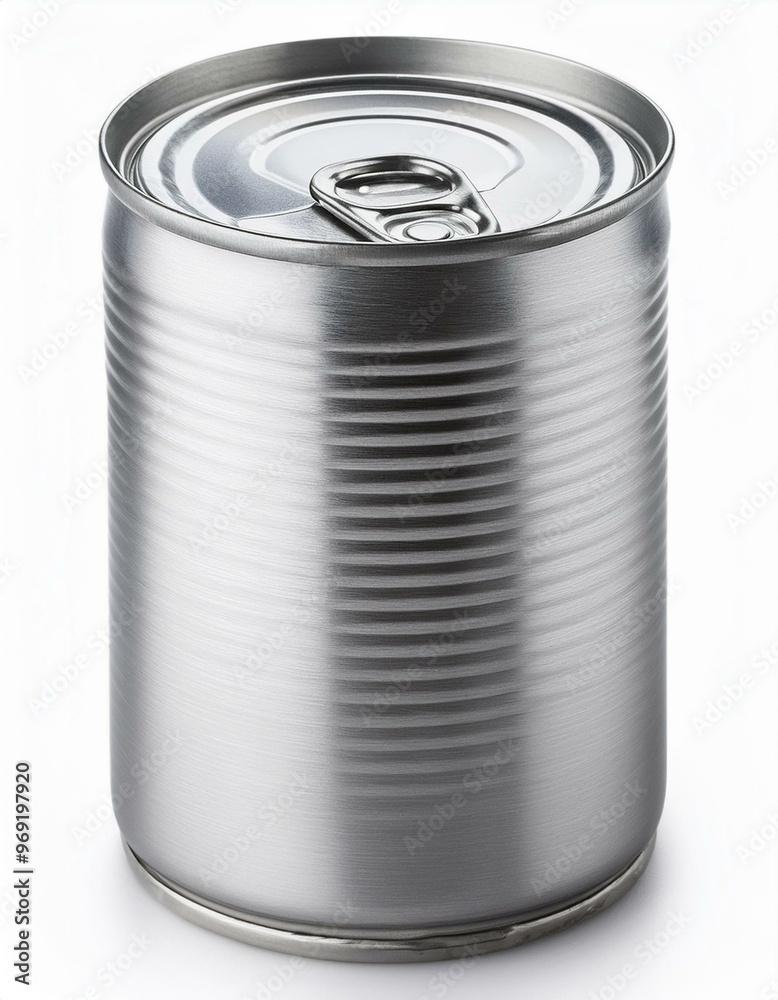 metal can, isolated on white background, full depth of field metal can, isolated on white background, full depth of field