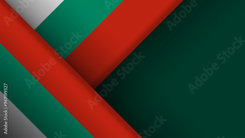 Edge background Bulgaria graphic and label.