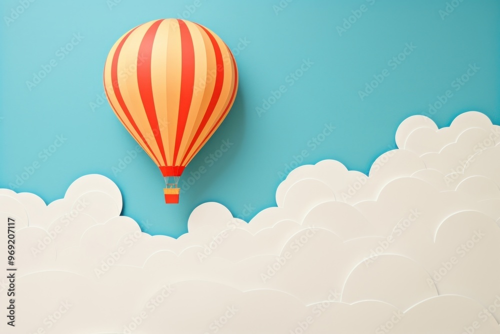 Obraz premium Balloon festival aircraft vehicle transportation.