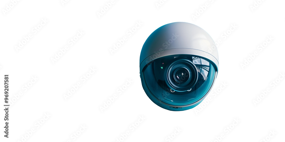 Security Camera on Transparent Background Security Camera on Transparent Background