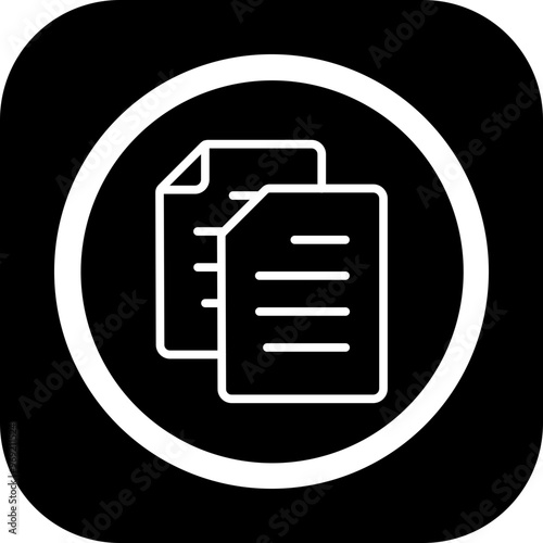 File Copy Vector Icon Design