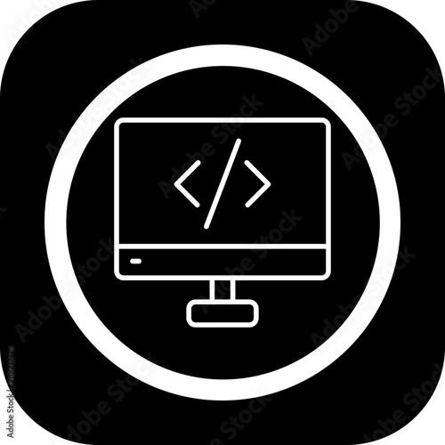 Programmer Vector Icon Design