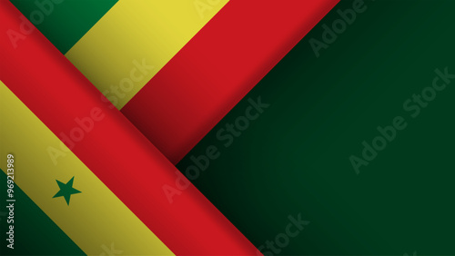 Free Download Edge background Senegal graphic and label. - GFXLoad