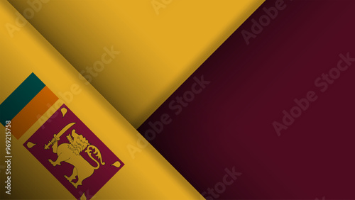 Edge background SriLanka graphic and label.
