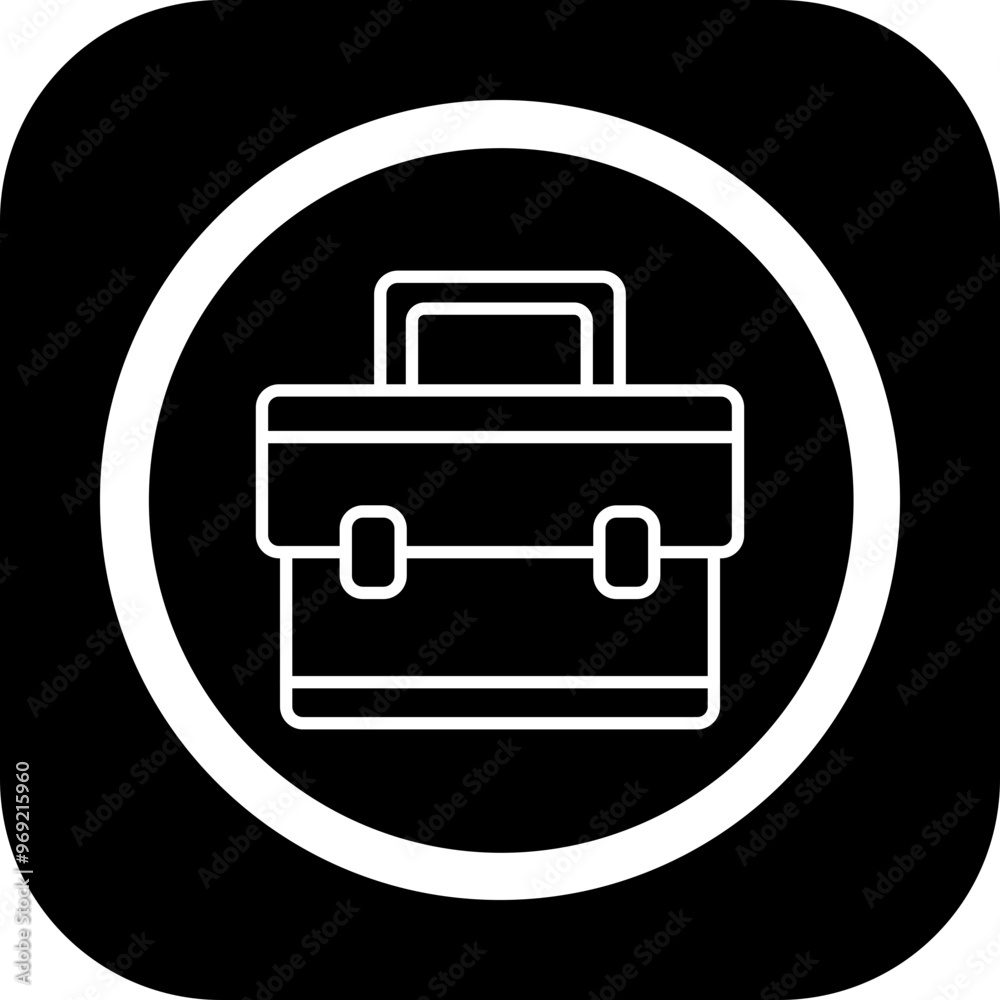 Briefcase Vector Icon Design Briefcase Vector Icon Design