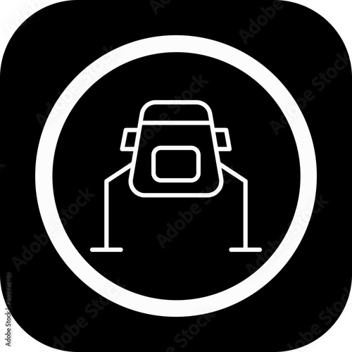 Lander Vector Icon Design